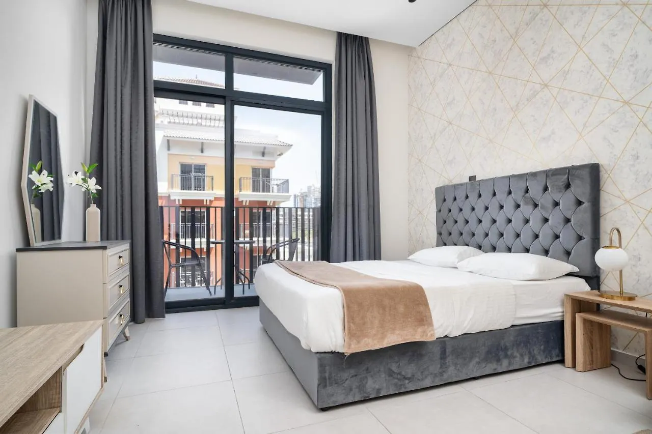 Alh Vacay - Bright Studio In Beverly Residence Jvc Dubai