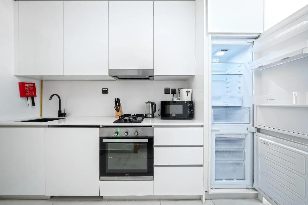 Apartment Alh Vacay - Bright Studio In Beverly Residence Jvc Dubai