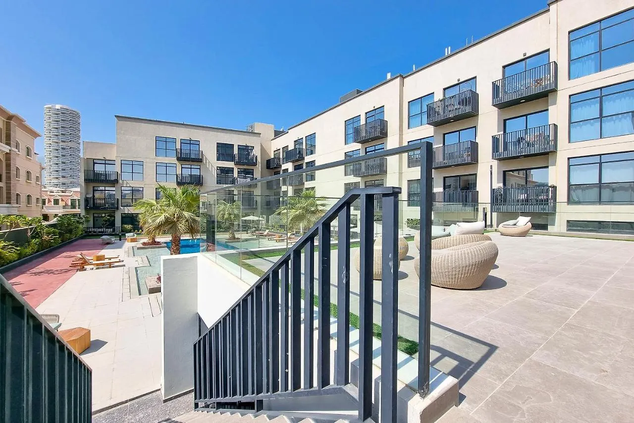 Apartment Alh Vacay - Bright Studio In Beverly Residence Jvc Dubai